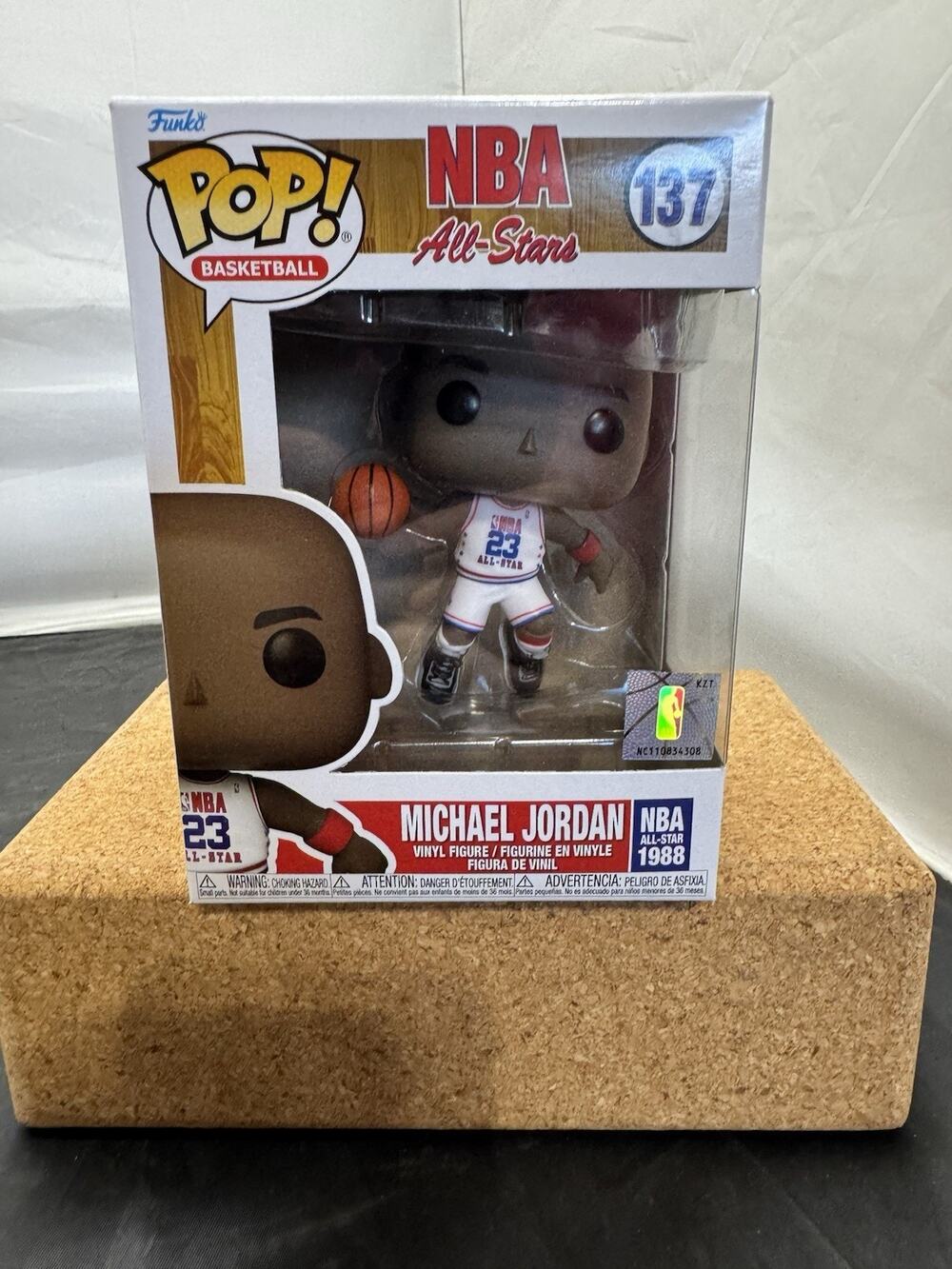 Funko Pop NBA All-Stars Michael Jordan #137 1988 Hardwood Classics Vinyl Figure